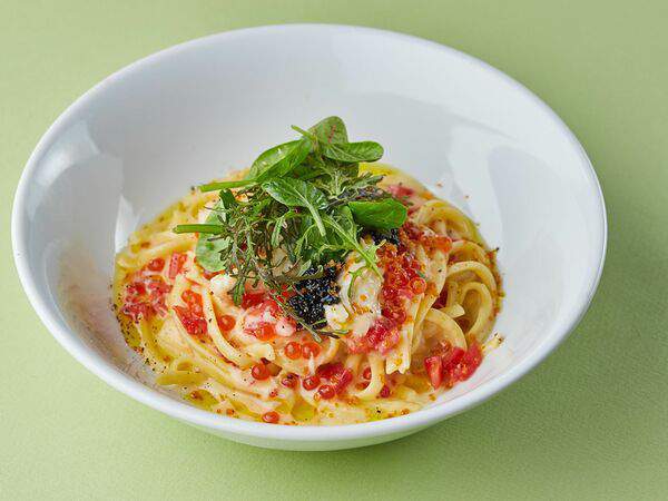 Osteria Mario - Тальолини с крабом в сливочном соусе