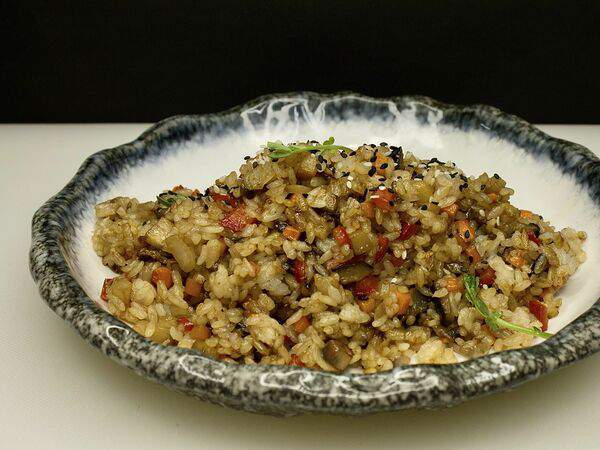 Слонабысъел - Тяхан с овощами