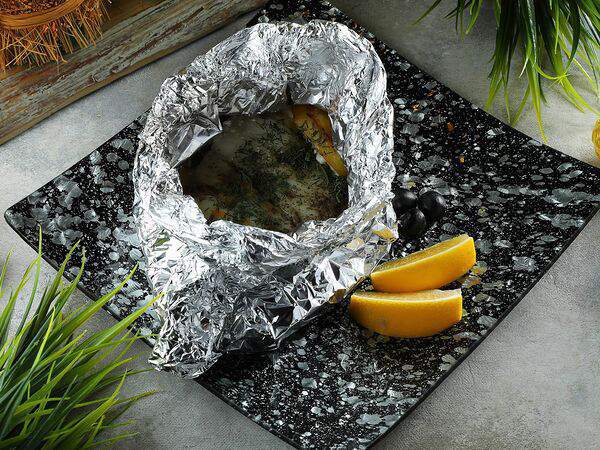 Арт-кафе Африка - Филе белой рыбы в фольге