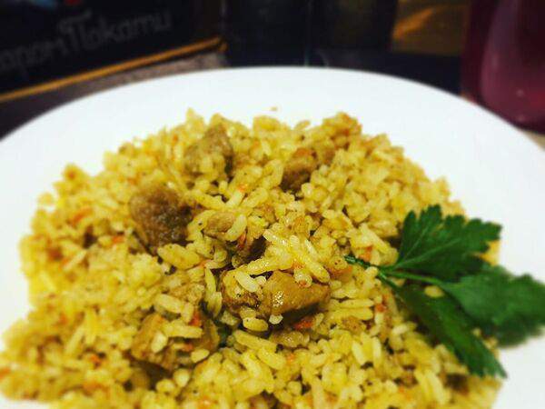 Шаромпокати - Плов с куриной грудкой