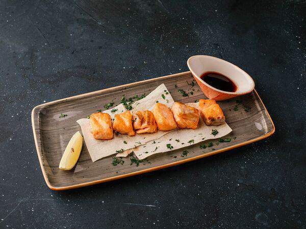 Омар Хайям ресторан - бар - Шашлык из семги