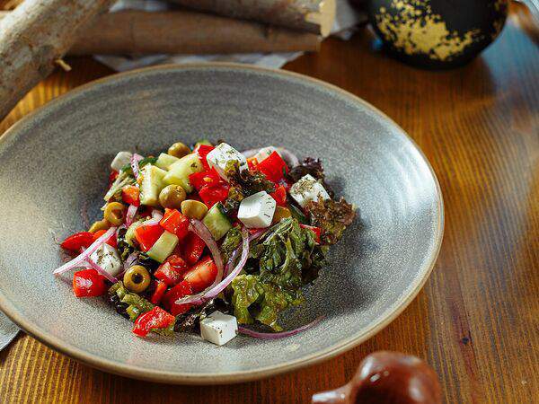 Дикая утка - Салат Греческий