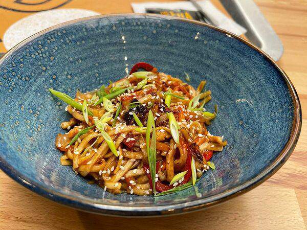 Гастромаркет The Eda - Вок с тигровыми креветками