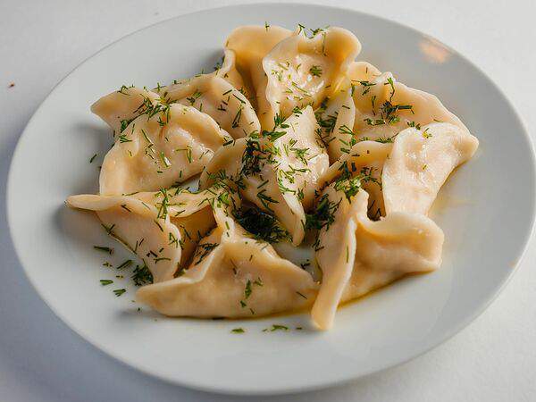 Галушка - Пельмени с сёмгой