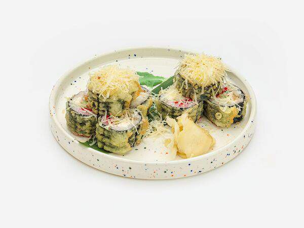 1095 FOOD - Горячий ролл с креветкой и пармезаном