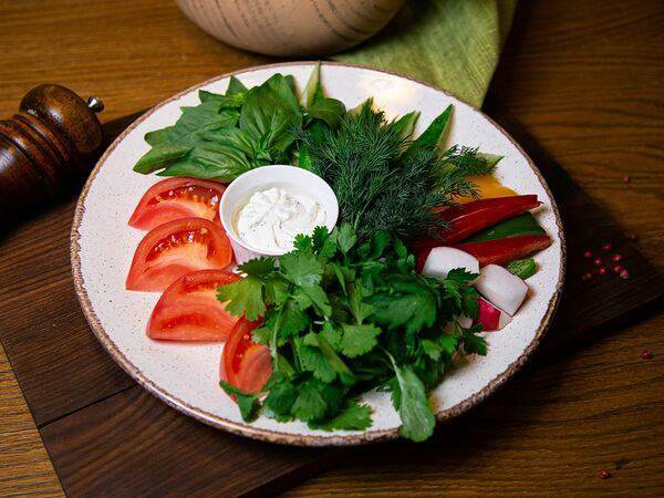 Чайхана Хавас - Овощная грядка