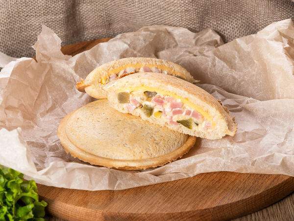 5 Вкусов - Крок-сэндвич с ветчиной