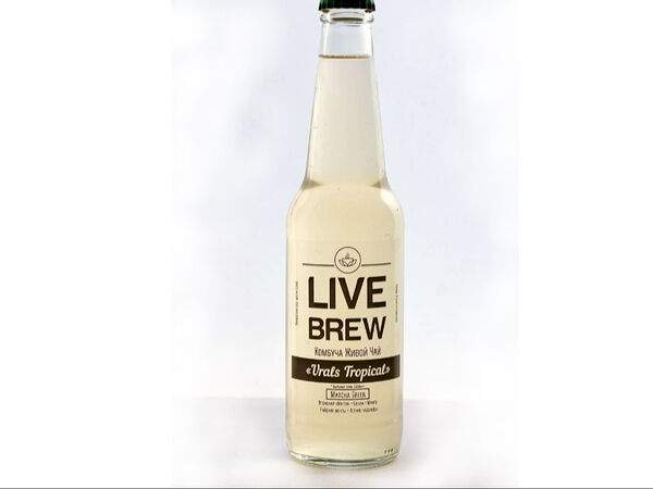 Pokemania - Комбуча Urals Tropical на японском чае Маття