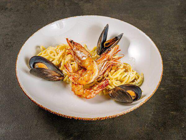 12 - Паста от шефа с морепродуктами