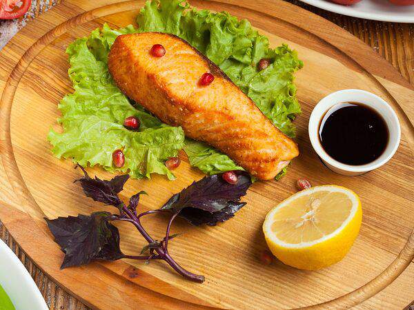 Трапеза - Шашлык из семги