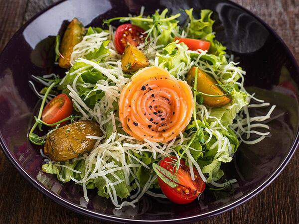 Чайхана Али-Баба - Деревенский с семгой