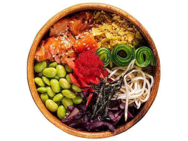 Poke Bowl - Поке с лососем