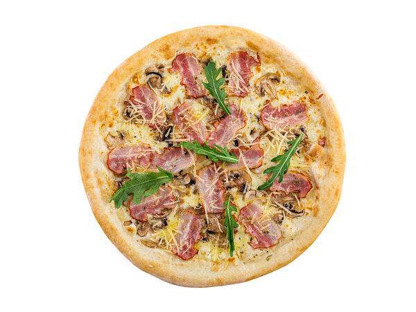 Мама Мия - Пицца с беконом и грибами