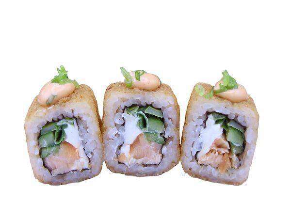 Карлсон - С копченым лососем и соусом Спайс