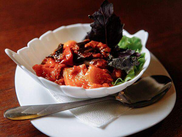 Хинкальная - Овощной салат на углях