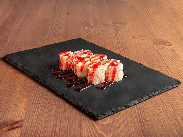 Фуджиями - Сладкий ролл с грушей и клубникой