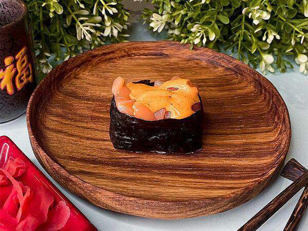 Суши прайс - Спайс суши с лососем