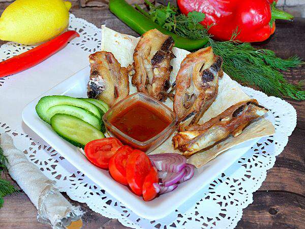 Донер кебаб - Шашлык баранина антрекот