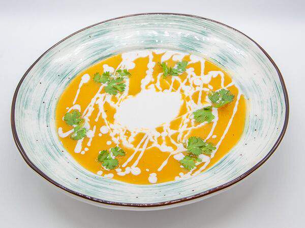 Тепло - Тыквенный крем-суп с кокосовым молоком