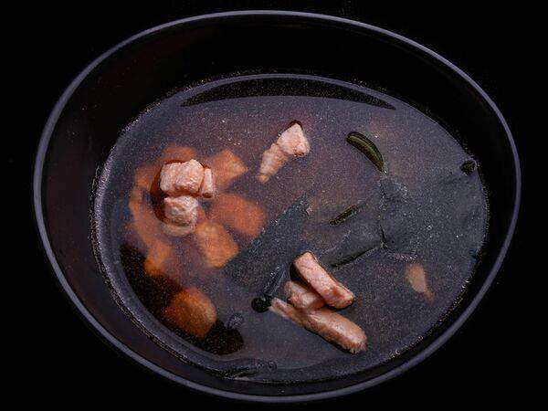 Киото - Мисо суп с лососем