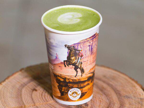 Western coffee - Необузданная зеленая матча