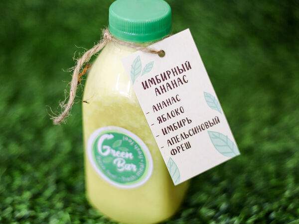 GreenBar - Смузи Имбирный ананас