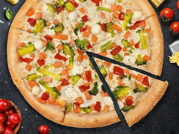Edoo - Пицца с лососем