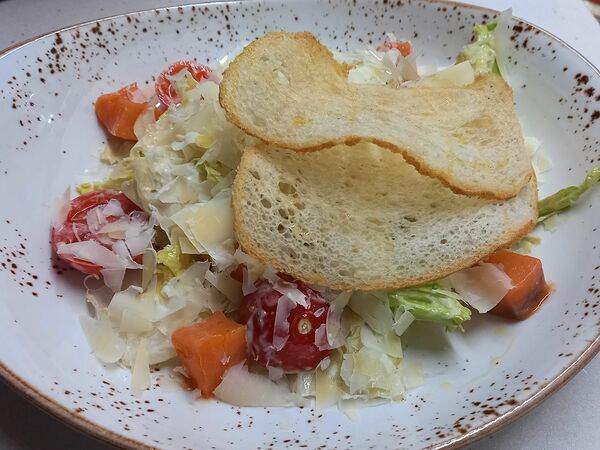 Белый берег - Цезарь с сёмгой