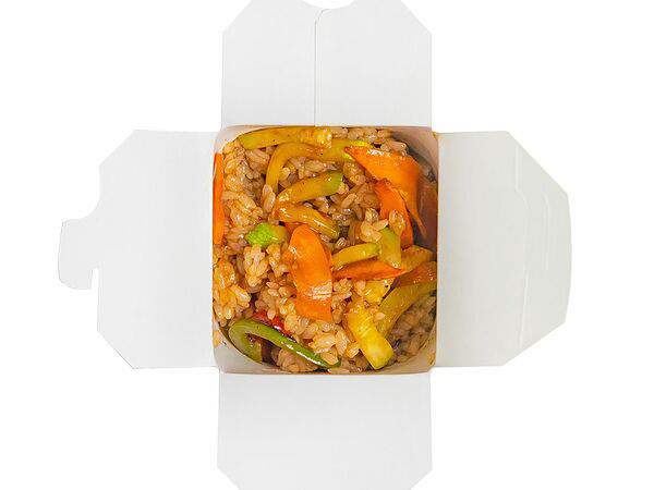 Dansed Pizza - Вок Рис с овощами