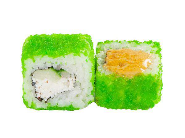 Сытый ниндзя - Запеченный острый ролл с крабом