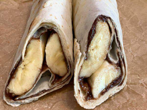 Роллерс - С бананом и нутеллой