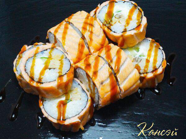 Кансэй - Жареный ролл Огненный