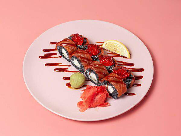 Sushibamz & Pizza - Ролл Филадельфия black Ви Ай Пи