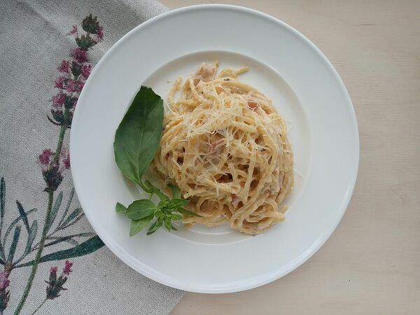 Тележка - Спагетти Карбонара