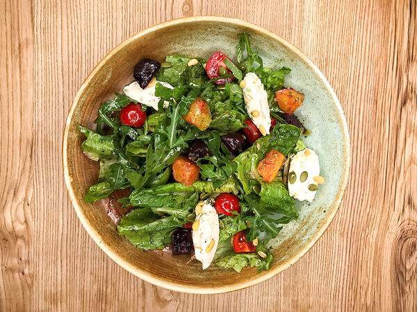 Голый Повар - Салат с печеной свёклой и апельсином