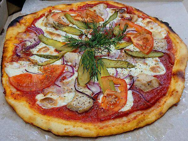 Два пирога - Пицца Деревенская