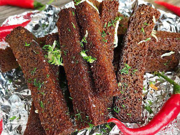 Mango - Гренки чесночные