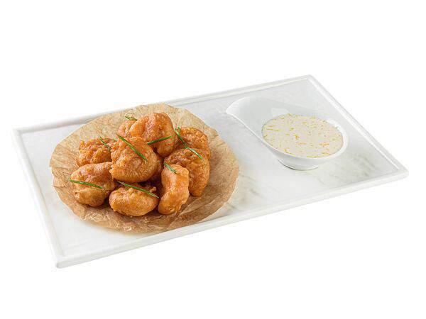 Жемчужина - Креветки в темпуре с японским майонезом