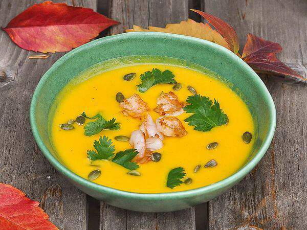 Zoom cafe - Тыквенный суп на кокосовом молоке