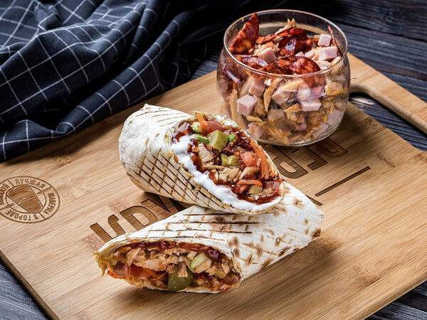 КручуВерчу - Шаверма Мясо-микс