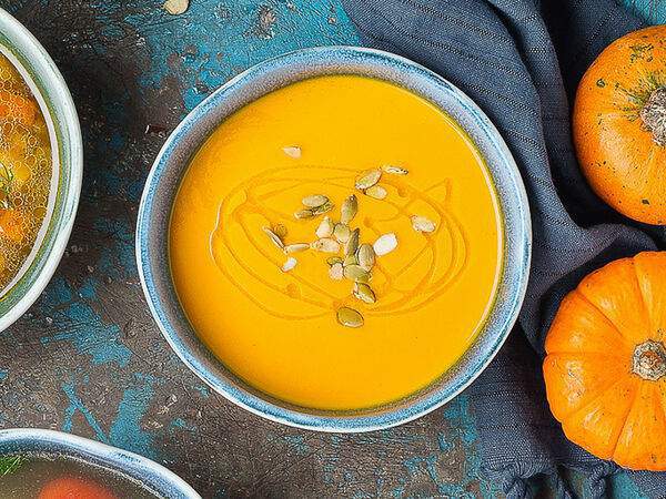 Двор Помидор - Тыквенный крем-суп
