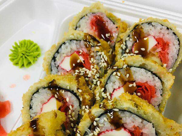 Жемчужина моря - Ролл Имбирный Темпура