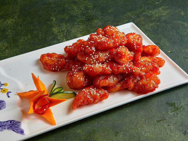 Кафе Али - Курица в кисло-сладком соусе