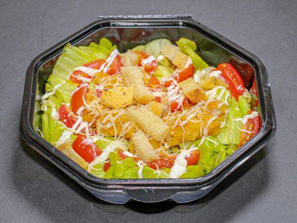 Хот-дог 72 Party grill - Салат Цезарь с курицей