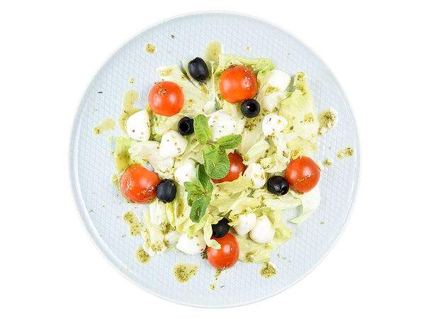 Мандарин - Салат Моцарелла с томатами