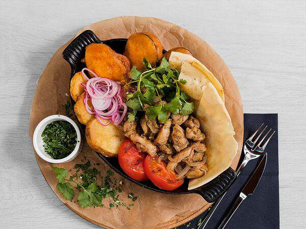 #megapolisbar People's - Садж с цыпленком