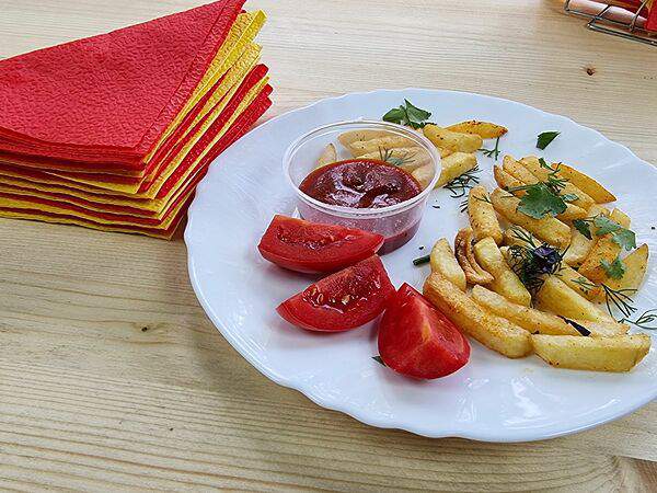 Шаурма по-кавказски - Картофель фри