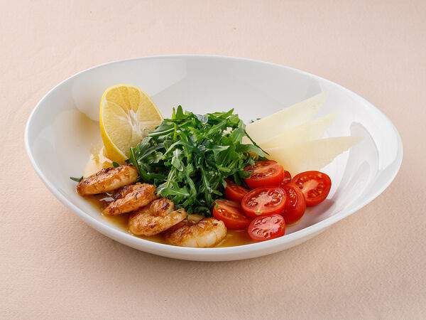 Беллуччи - Салат с тигровыми креветками