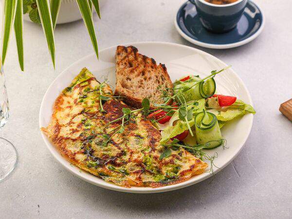 Clearbarn - Омлет с грибами в сливочном соусе