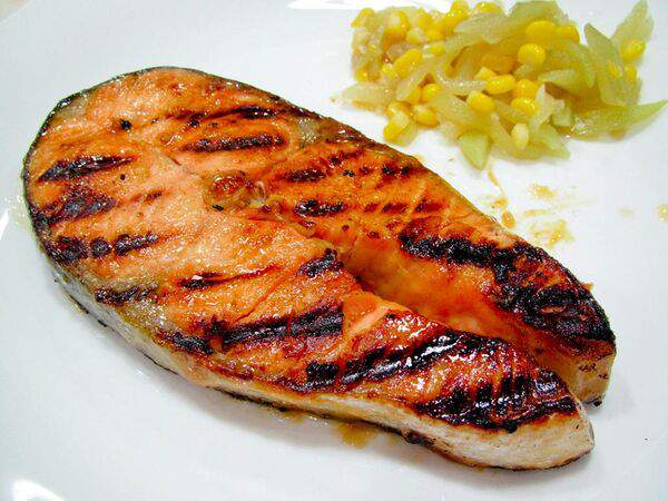 Старая мельница - Семга на гриле